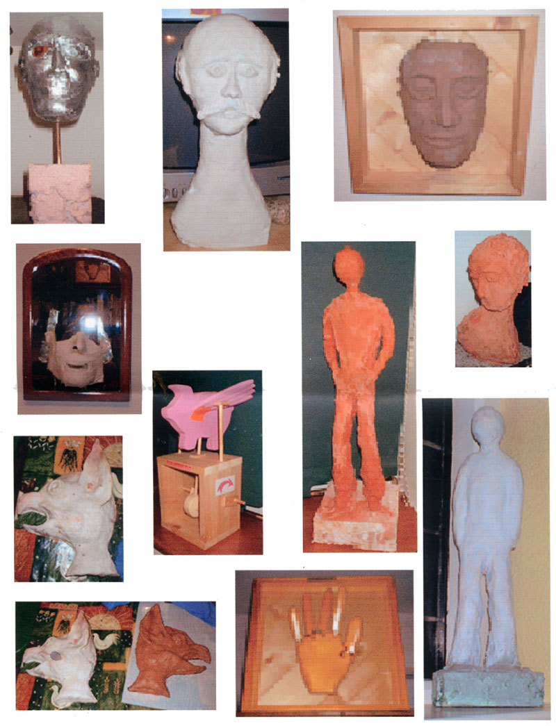 Paul Sixsmith sculptures